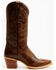 Dan Post Women's Rope Dream Western Boots - Snip Toe, Dark Brown, hi-res