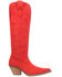 Image #2 - Dingo Women's Thunder Road Western Performance Boots - Snip Toe, Red, hi-res