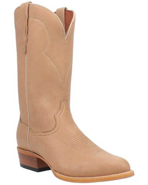Image #1 - Dan Post Men's Pike Western Boots - Medium Toe, Natural, hi-res