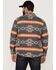 Pendleton Men's Beach Shack All-Over Stripe Long Sleeve Button-Down Western Flannel Shirt  , Blue, hi-res