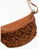 Image #3 - Shyanne Women's Western Heritage Woven Leather Sling Bag, Brown, hi-res