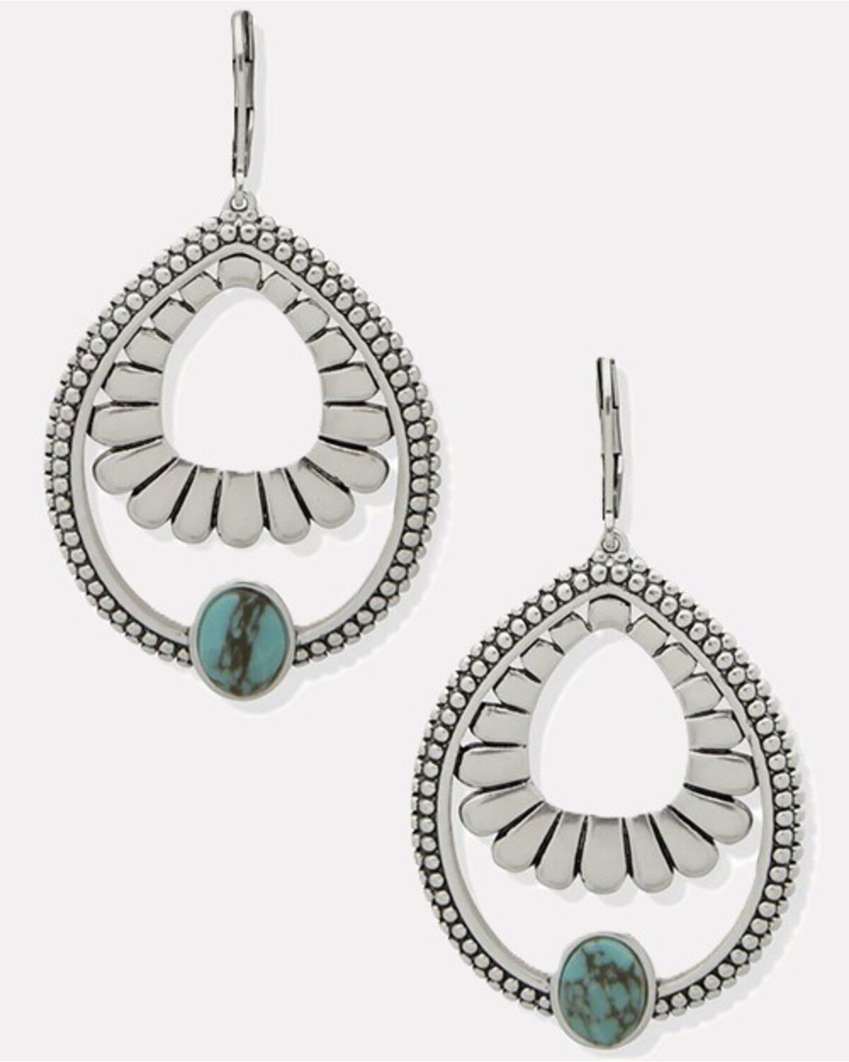 Image #1 - Lainey Wilson Women's Open Drop Earrings, Silver, hi-res