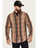 Image #1 - Resistol Men's Vail Large Plaid Button Down Western Shirt , Multi, hi-res