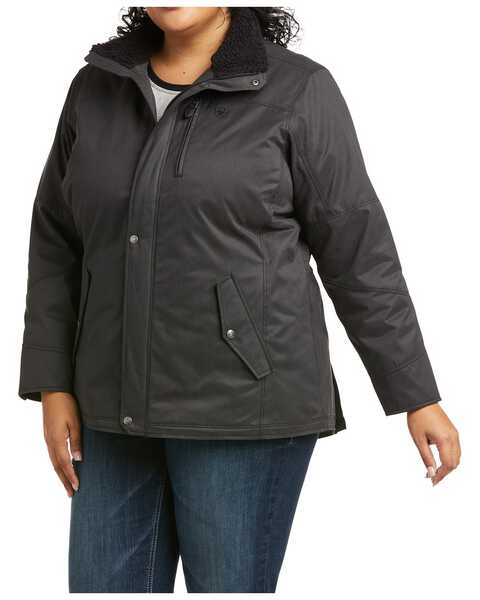 Ariat Women's Grizzly Insulated Phantom Jacket - Plus, Black, hi-res