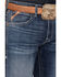 Image #2 - Ariat Men's M4 Relaxed Hugo Boot Cut Stretch Denim Jeans, Blue, hi-res