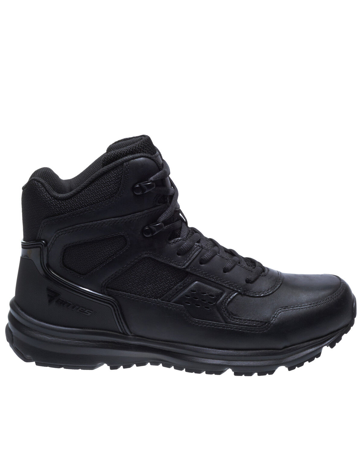 Image #2 - Bates Men's Raide Work Boots - Soft Toe, Black, hi-res