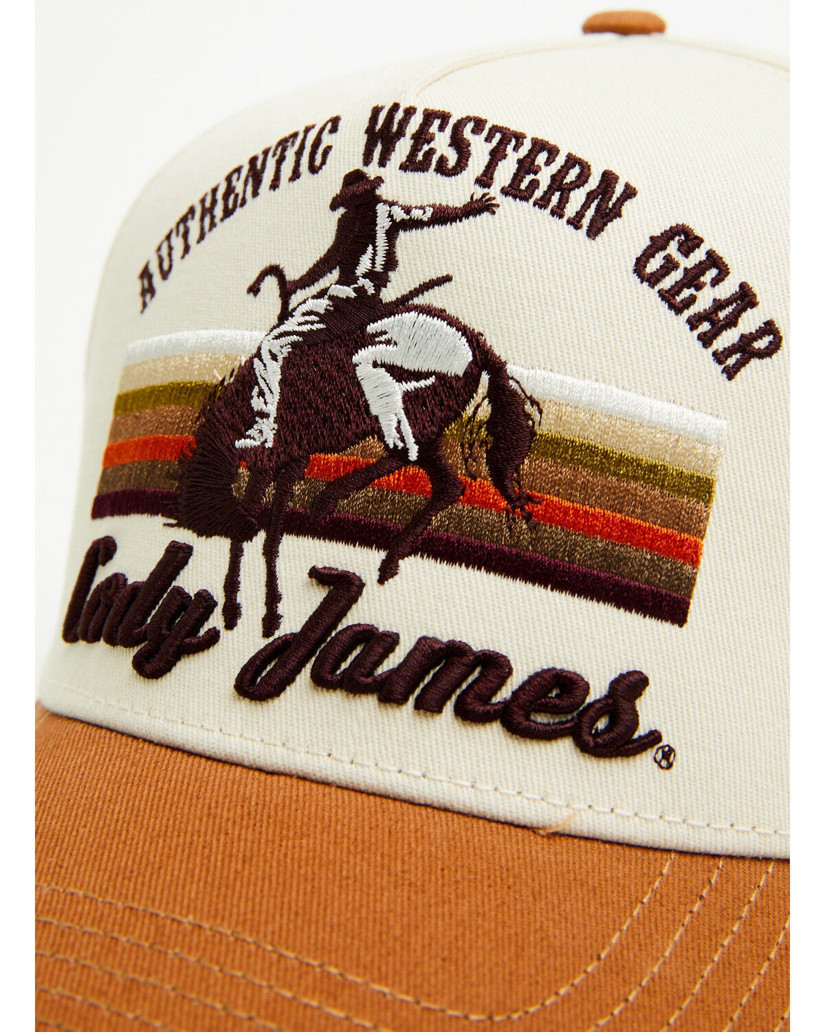 Image #2 - Cody James Boys' Authentic Western Gear Ball Cap, Brown, hi-res