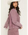 Image #5 - Idyllwind Women's Waters Suede Mini Skirt, Orchid, hi-res