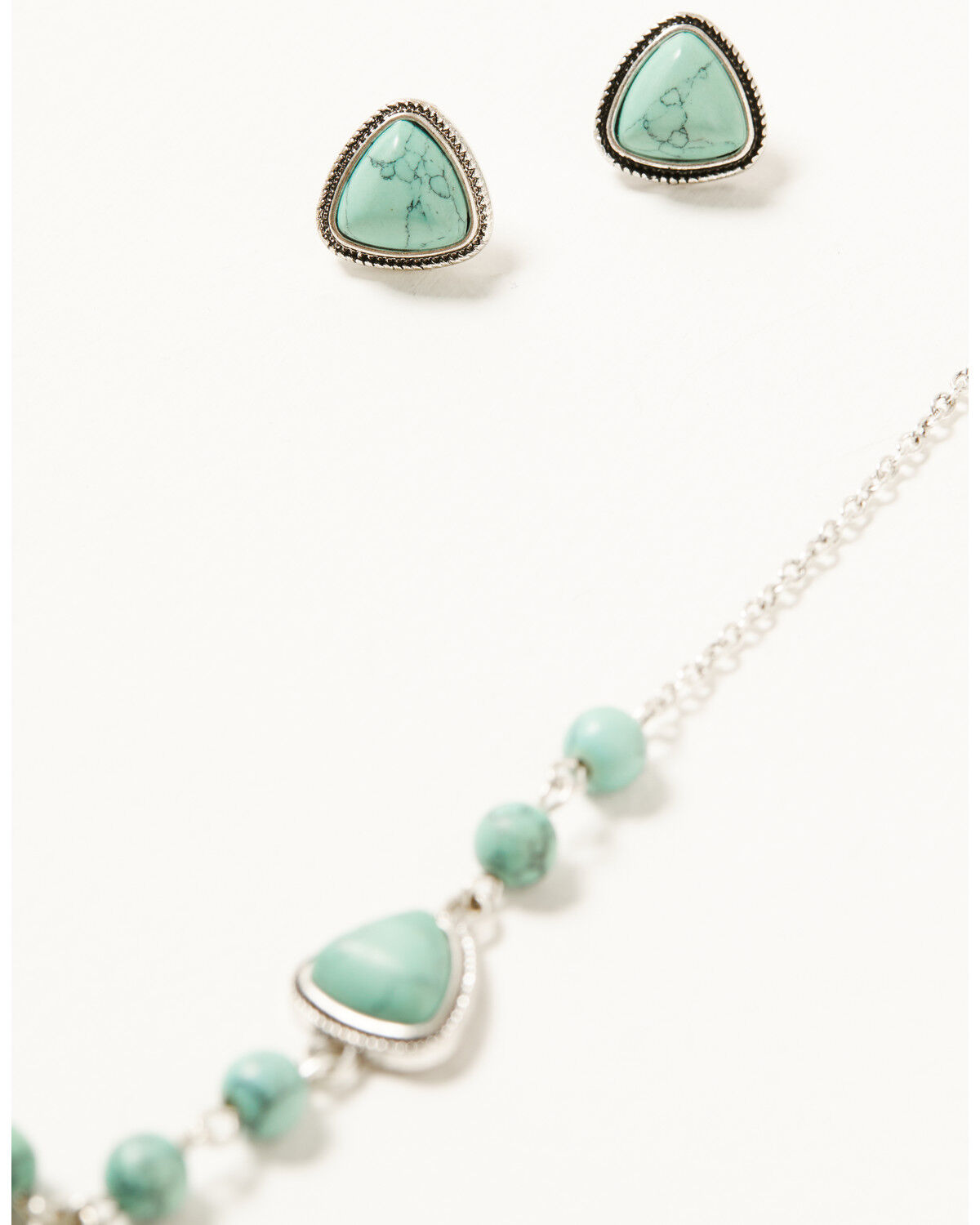 Image #3 - Shyanne Women's Antique Silver Jewelry Set - 2 Piece, Silver, hi-res