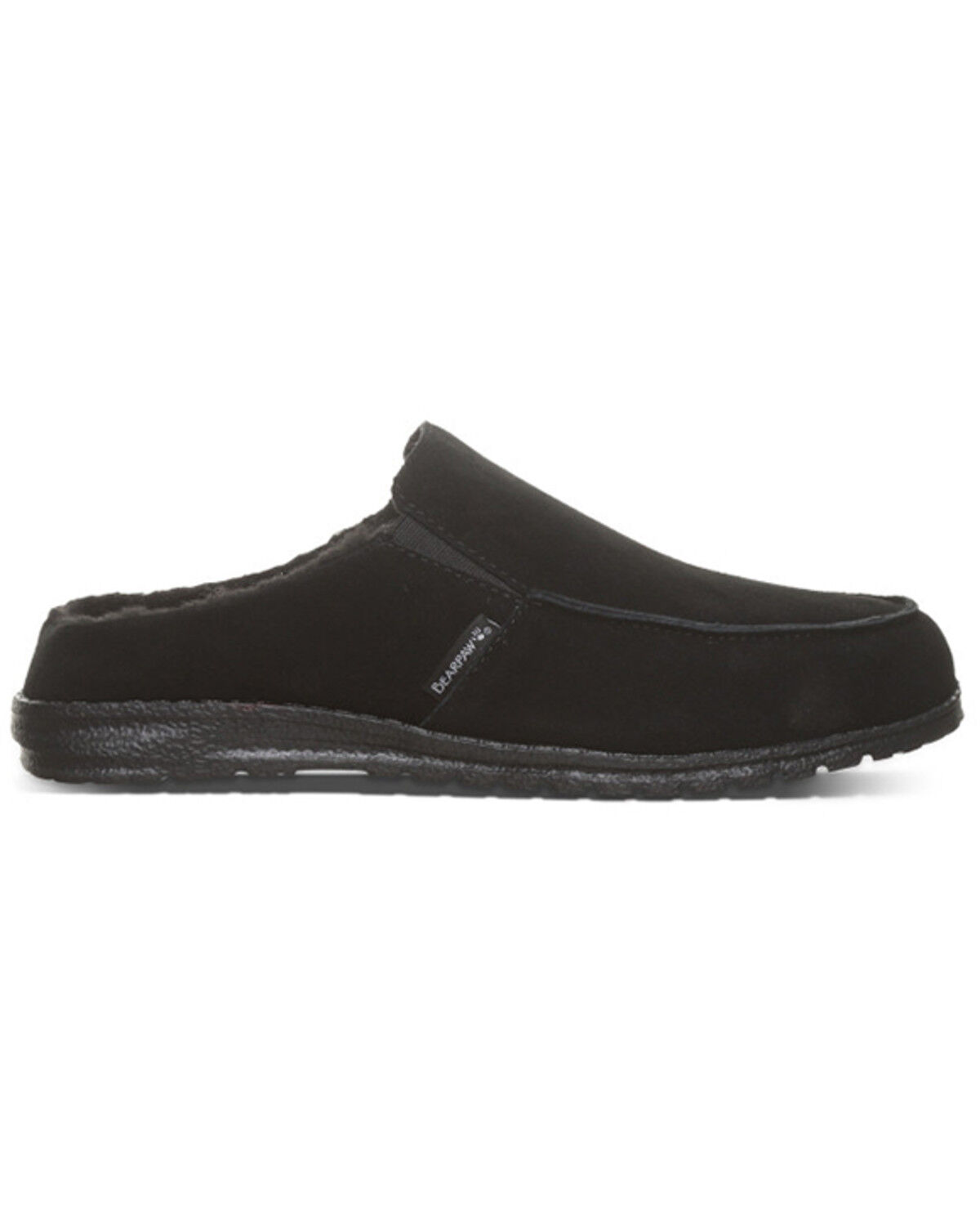 Image #2 - Bearpaw Men's Joel Slippers, Black, hi-res