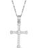 Image #2 - Montana Silversmiths Women's Binding In Faith Cross Necklace, Silver, hi-res