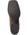 Image #5 - Ariat Women's Round Up Patriot Western Performance Boots - Square Toe, Brown, hi-res
