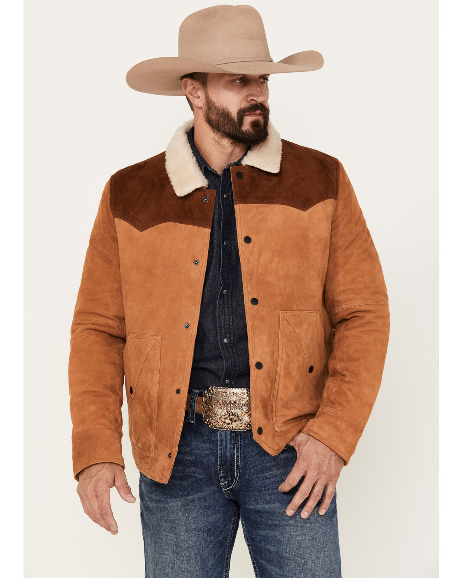 Color block jacket deals