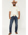 Image #1 - Wrangler 20X Men's 44MWX Pepperstone Dark Wash Slim Straight Stretch Denim Jeans, Dark Wash, hi-res