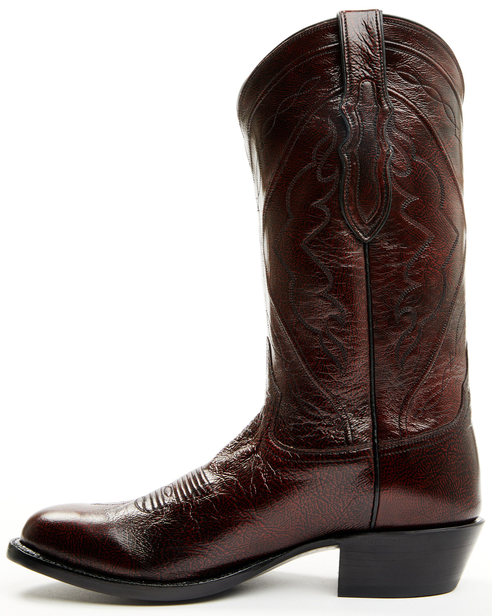 Tony lama black cherry cowboy boots cheap