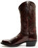 Image #3 - Tony Lama Men's Western Boots - Round Toe, Dark Red, hi-res