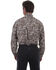 Image #2 - Rangewear by Scully Men's Brown Paisley Long Sleeve Western Shirt, Brown, hi-res