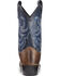 Image #6 - Cody James Boys' Holt Two-Tone Embroidered Western Boots - Round Toe, Brown, hi-res