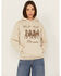 Image #1 - Youth In Revolt Women's Hold Horses Graphic Hoodie, Taupe, hi-res