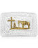 Image #1 - Montana Silversmiths Unyielding Grit Belt Buckle, Silver, hi-res