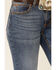 Image #2 - Wrangler Retro Women's Medium Wash Mae Bootcut Jeans, Blue, hi-res