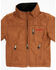 Image #2 - Rodeo Clothing Boys' Mexico Flag Waterproof Softshell Jacket, Cognac, hi-res