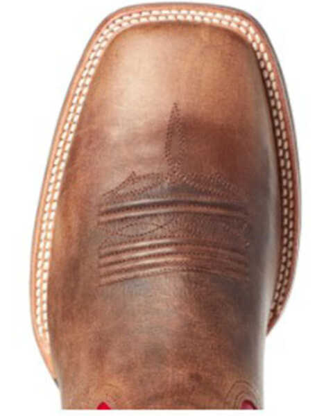 Ariat Men's Rover Rustic Western Boots - Broad Square Toe, Brown, hi-res