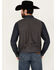 Image #4 - Moonshine Spirit Men's Herringbone Button-Down Wool Vest, Grey, hi-res
