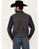 Image #4 - Moonshine Spirit Men's Herringbone Button-Down Wool Vest , Grey, hi-res