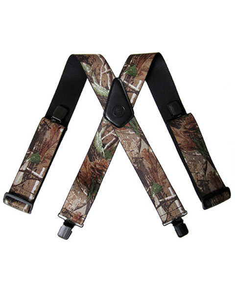 Image #1 - Hawx Men's Camo Work Suspenders, Camouflage, hi-res