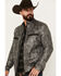 Image #2 - Cody James Men's Backwoods 2.0 Leather Jacket - Big, Charcoal, hi-res