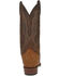 Image #5 - Dan Post Men's Gehrig Exotic Ostrich Western Boots - Round Toe, Tan, hi-res