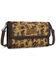 Image #2 - Wrangler Women's Vintage Cowboy Cool Print Crossbody Bag, Dark Yellow, hi-res