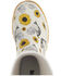 Image #6 - Western Chief Women's Rooster Mid Rain Boots - Round Toe, Cream, hi-res