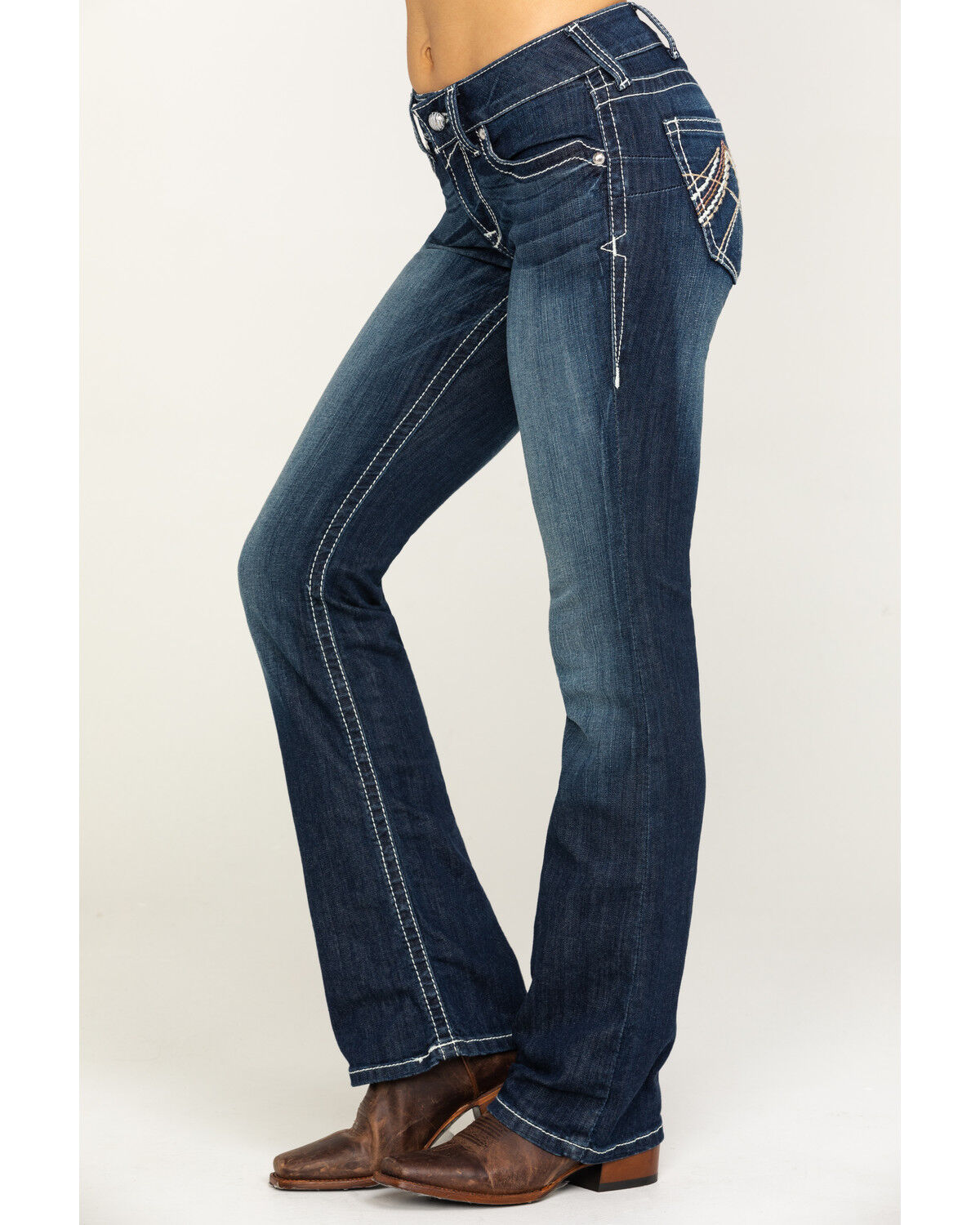 women's ariat low rise jeans