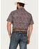 Image #4 - Rodeo Clothing Men's Paisley Print Short Sleeve Snap Western Shirt, , hi-res