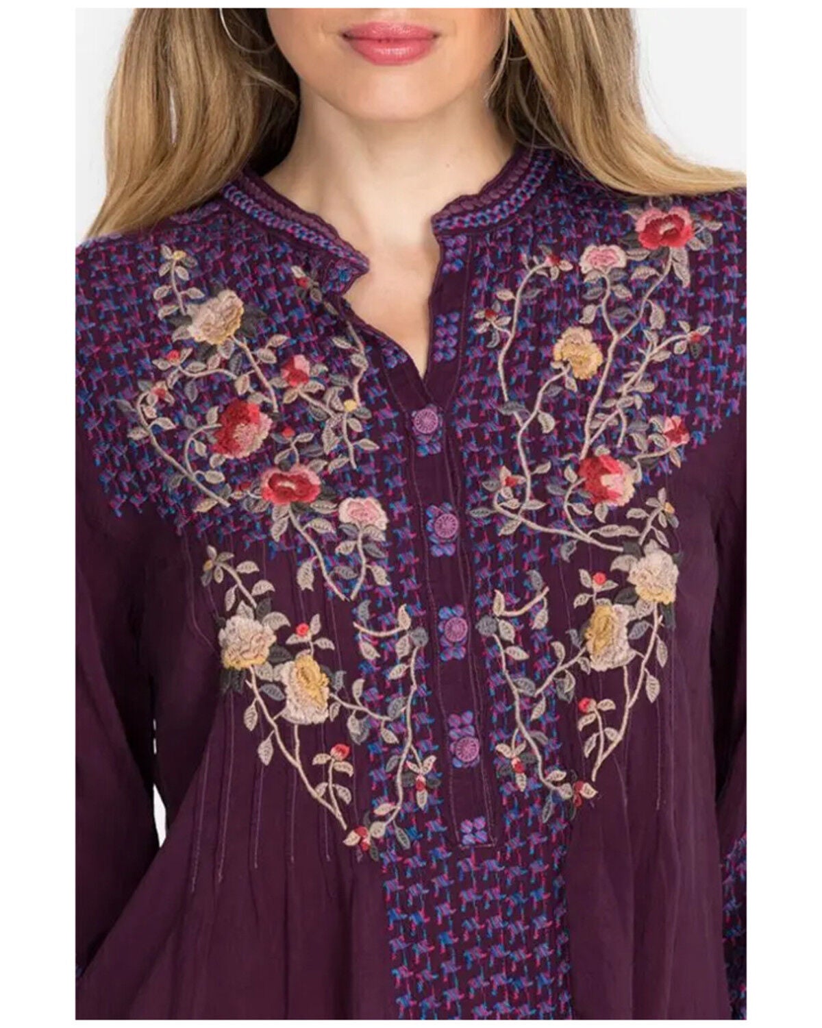 Image #2 - Johnny Was Women's Floral Event Blouse, , hi-res