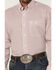 Image #3 - George Strait by Wrangler Men's Geo Print Long Sleeve Button-Down Stretch Western Shirt - Tall, White, hi-res