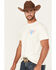 Image #3 - Riot Society Men's Boot Barn Exclusive Cowgirl Archway Short Sleeve Graphic T-Shirt, Tan, hi-res