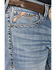 Image #2 - Ariat Men's M5 Baylor Lark Medium Wash Straight Stretch Rigid Jeans - Big , Medium Wash, hi-res