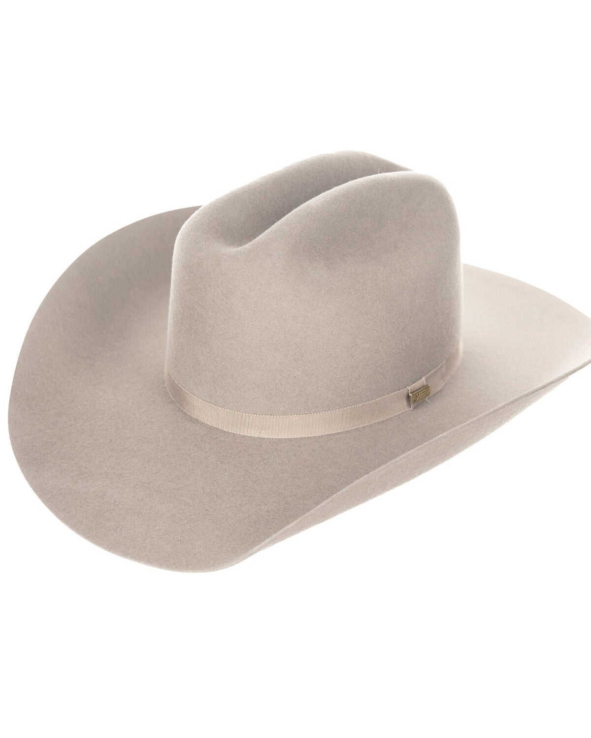 Larry Mahan Telluride 6X Felt Cowboy Hat, Silver Belly, hi-res