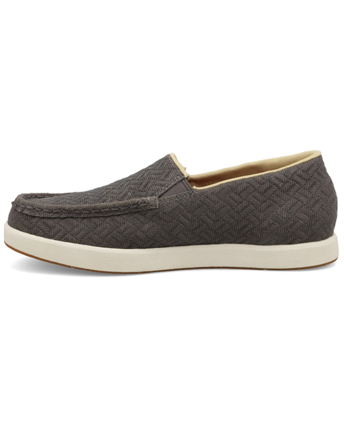 Image #3 - Twisted X Women's Slip-On Ultralite X™ Casual Shoe - Moc Toe, Dark Grey, hi-res