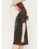 Image #2 - Rock & Roll Denim Women's Boot Barn Exclusive Steer Head Rambler Short Sleeve T-Shirt Dress, Black, hi-res