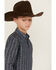 Image #2 - Ariat Boys' Classic Southwestern Print Long Button-Down Western Shirt, Blue, hi-res