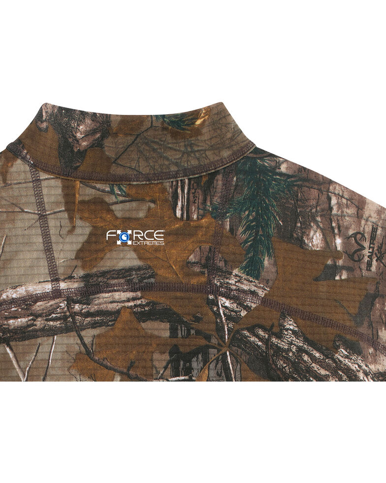 Carhartt Men S Camo Base Force Extremes Cold Weather Quarter Zip