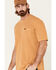 Image #4 - Pendleton Men's Mustard Deschutes Pocket Short Sleeve T-Shirt , Yellow, hi-res