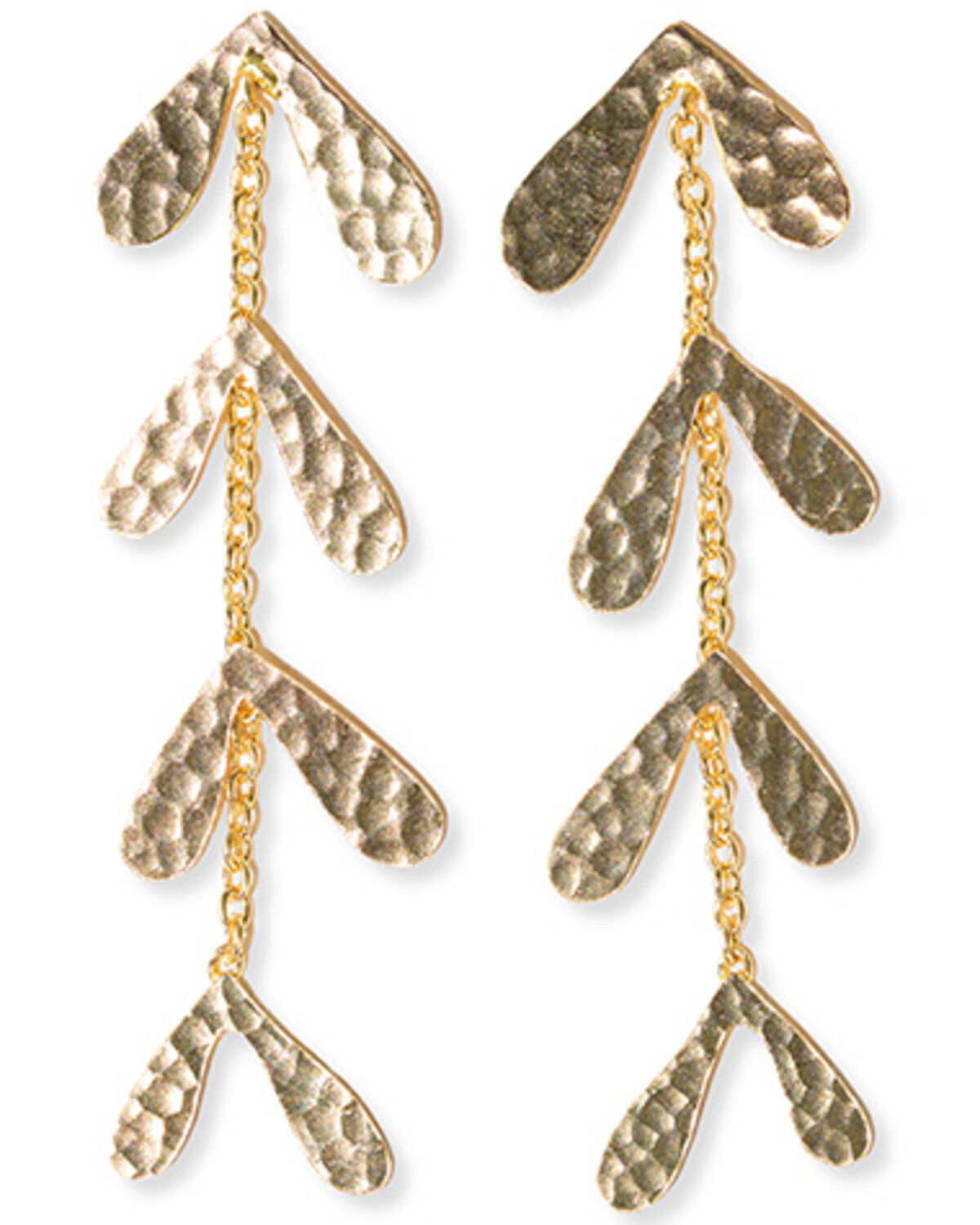 Image #1 - Ink + Alloy Women's Autumn Falling Weeping Dangle Earrings, Multi, hi-res