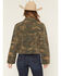 Image #4 - Ashley Women's Camo Print Denim Shacket, Green, hi-res