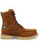 Image #2 - Twisted X Men's 8" Lace-Up Wedge Work Boots - Composite Toe , Brown, hi-res