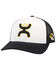 HOOey Men's White & Black University of Missouri Mesh-Back Trucker Cap , White, hi-res